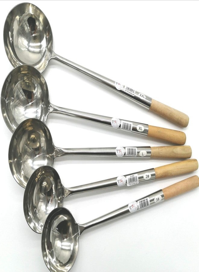 iPro Kitchenware 12 oz Chinese Cooking Ladle *(Width: 5-1/2" x Length: 19-3/4") Size: X-Large - Image 5